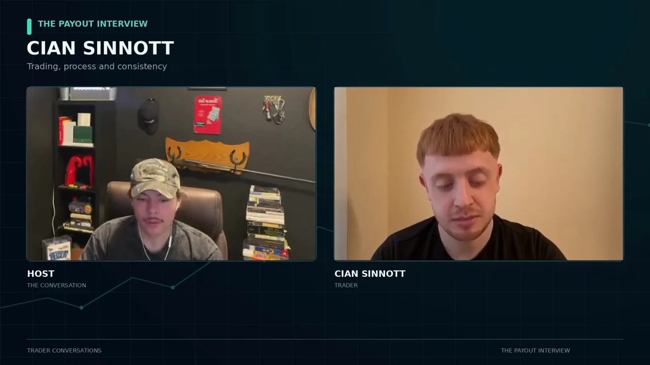AJ and Cian in a remote student interview